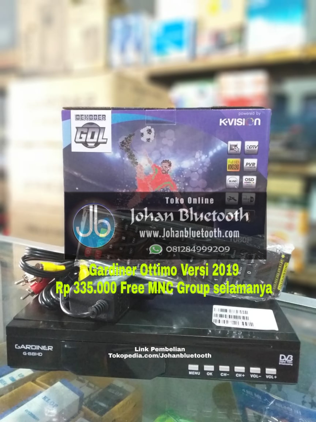 GARDINER G-88HD OTTIMO BISA BUKA MNC GROUP SECARA GRATIS - Toko Online